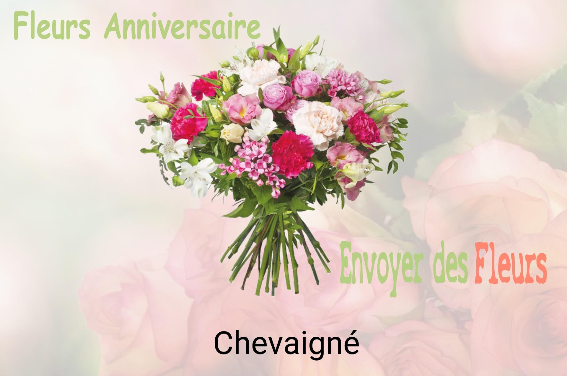 Bouquet de fleurs d’anniversaire livré à Chevaigné