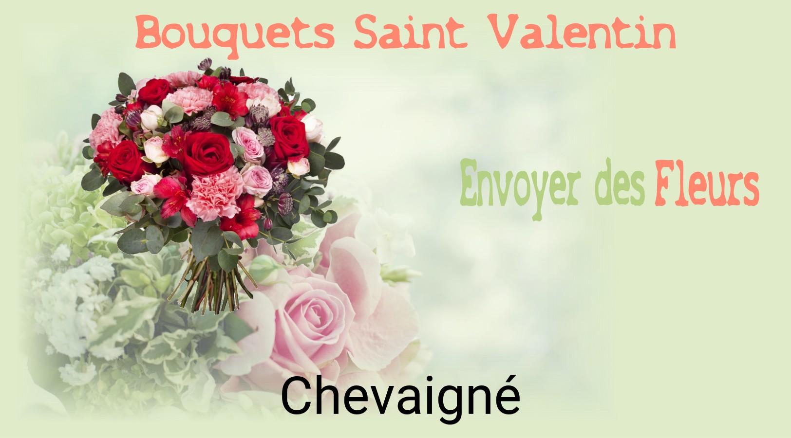 Roses de Saint-Valentin livrées à Chevaigné